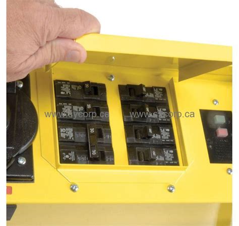 temporary power distribution box 6506-s|6 outlet electrical products.